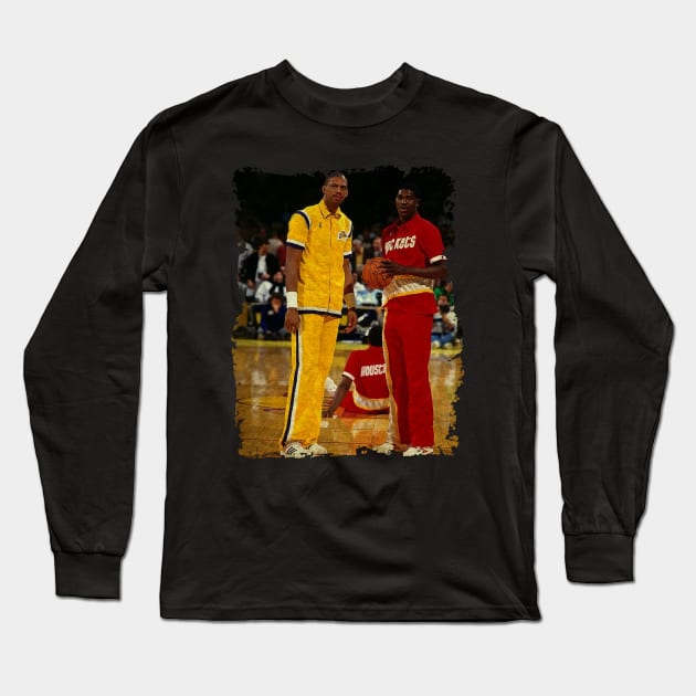 Hakeem and Kareem, 1986 Long Sleeve T-Shirt by Omeshshopart